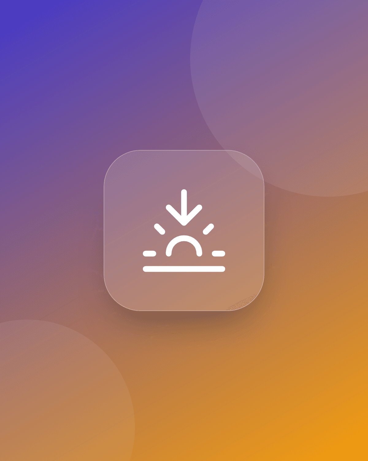 Illustration d'un soleil couchant, symbole d'un départ à la retraite